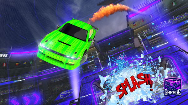 A Rocket League car design from tabakuga