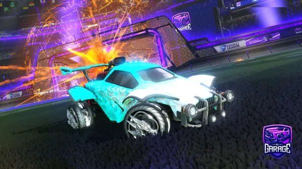 A Rocket League car design from wuapilaro