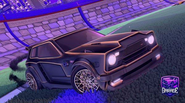 A Rocket League car design from KDKNABB