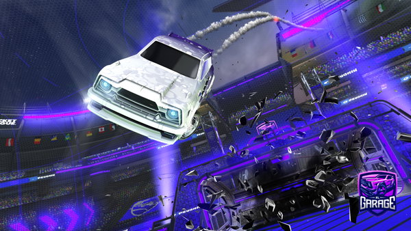 A Rocket League car design from iaconix