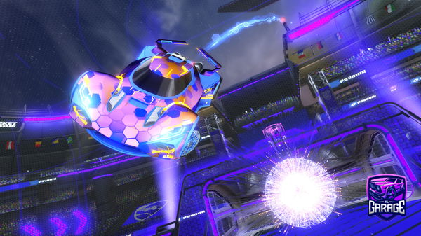 A Rocket League car design from SnufflyTiger497