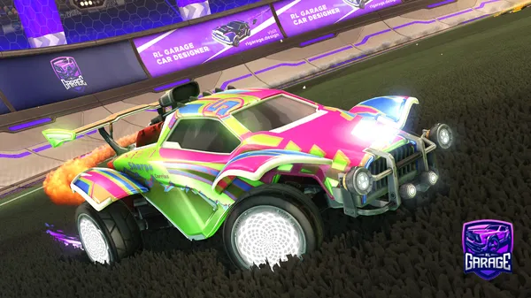 A Rocket League car design from azzyro