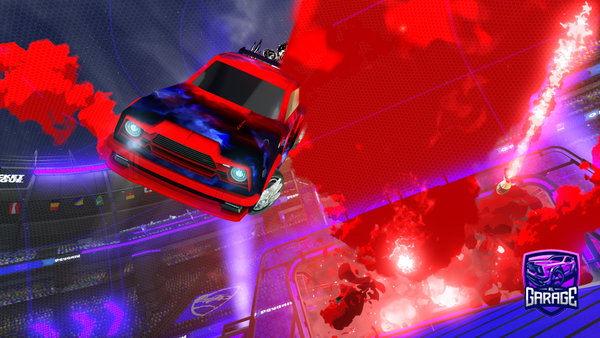 A Rocket League car design from LemonRabbit
