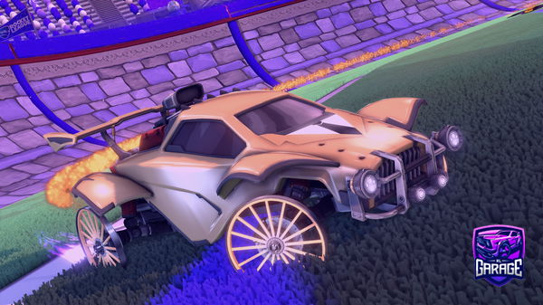 A Rocket League car design from sillyrl_designs