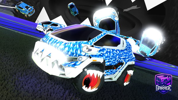 A Rocket League car design from Wheezy__