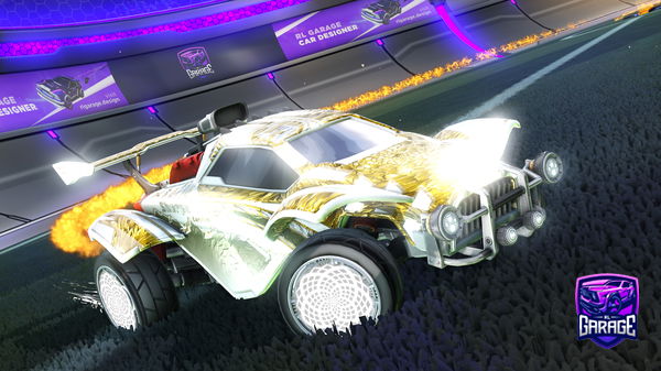 A Rocket League car design from 09_SemvdL