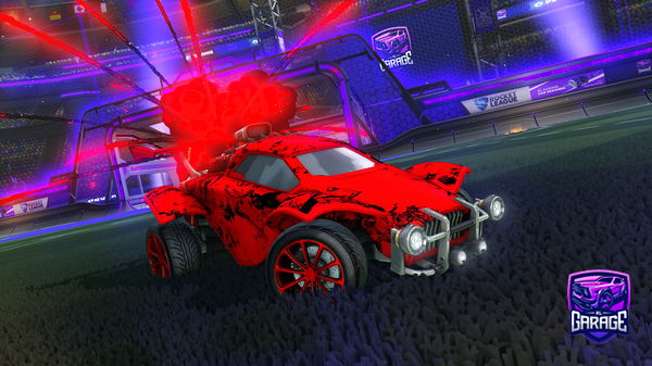 A Rocket League car design from supertroning