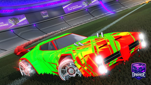 A Rocket League car design from Montyman2012