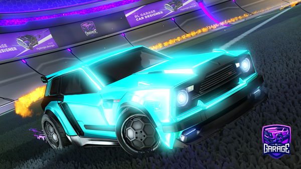 A Rocket League car design from juliu287go