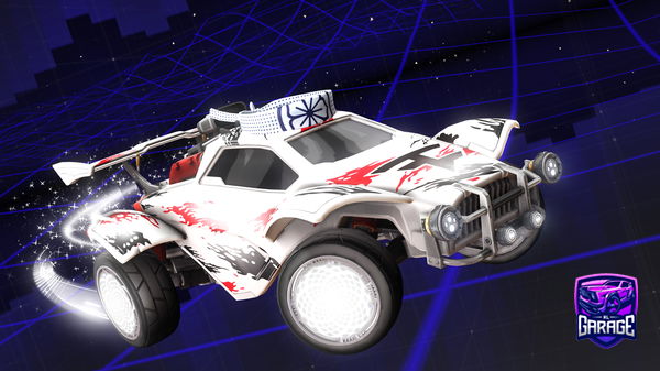 A Rocket League car design from Doolars