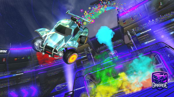 A Rocket League car design from Mariosept07