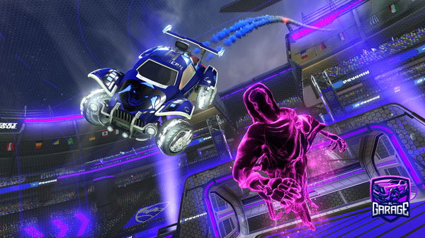 A Rocket League car design from Destr923