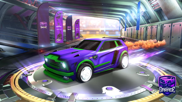 A Rocket League car design from VenusaurGamer