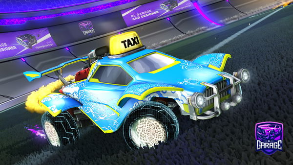 A Rocket League car design from Basti____