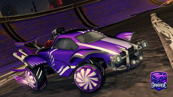 A Rocket League car design from PowerfulFlea441