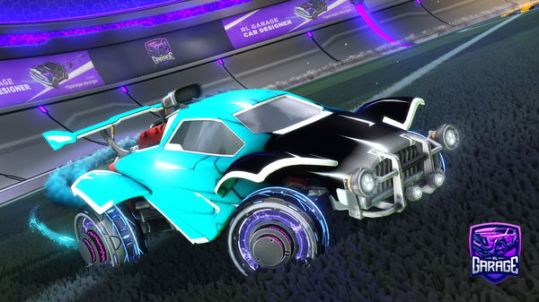 A Rocket League car design from GhungeshJay