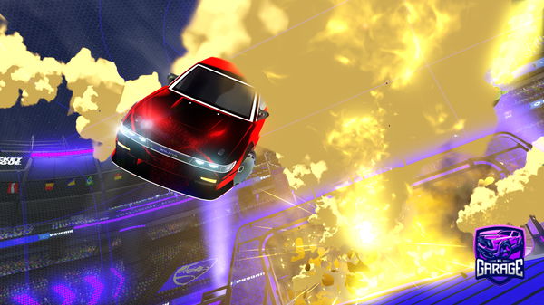 A Rocket League car design from Yeetr26