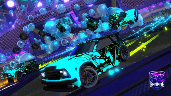 A Rocket League car design from H3av3nLee