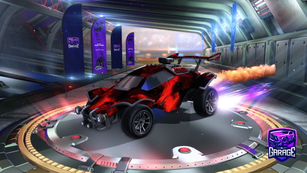 A Rocket League car design from Sammy699