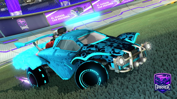 A Rocket League car design from AshyNaruto
