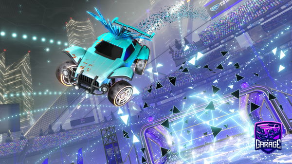 A Rocket League car design from Threeerios