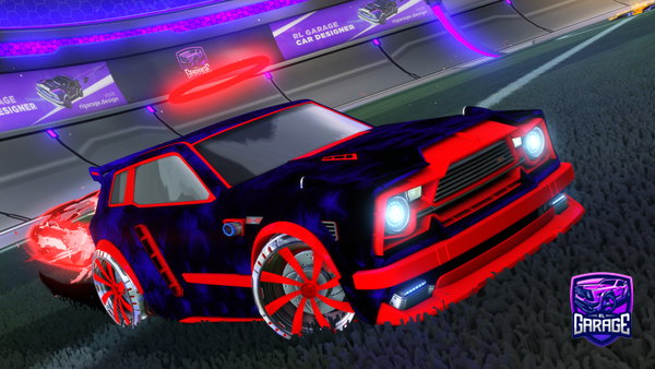 A Rocket League car design from YTBozerta