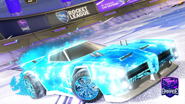 A Rocket League car design from Nicacho7507