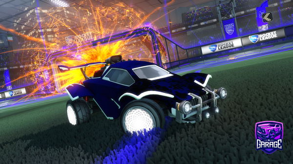 A Rocket League car design from Xboxnoah