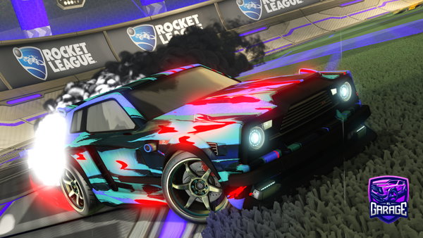 A Rocket League car design from jeepers93