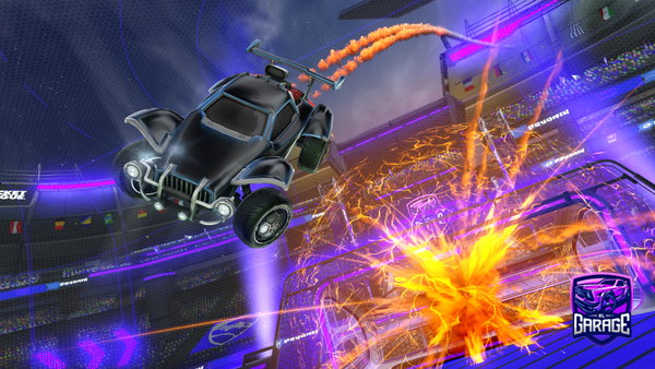 A Rocket League car design from Glcqn