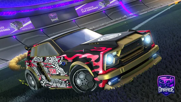 A Rocket League car design from ttv_torkoal