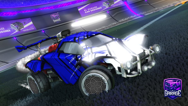 A Rocket League car design from trax_1p
