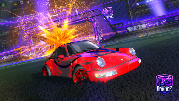 A Rocket League car design from poloid0056