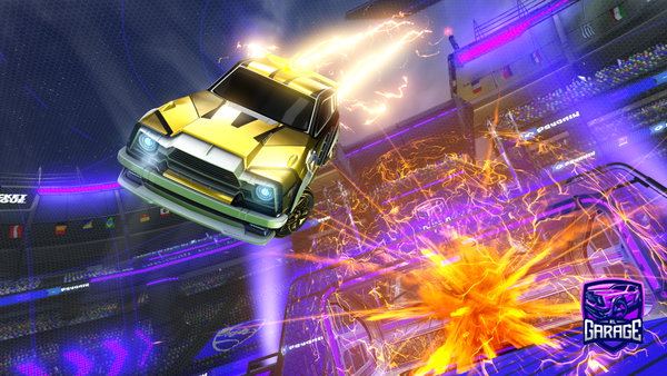 A Rocket League car design from KeremEnsar