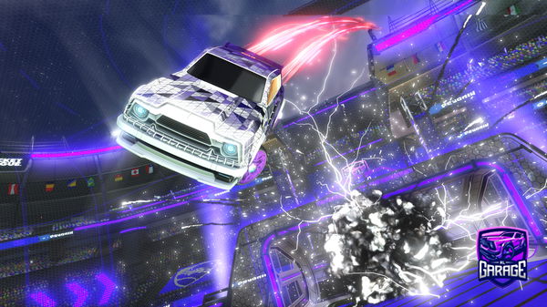 A Rocket League car design from MrCookiexd