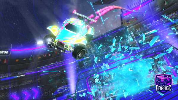A Rocket League car design from BYU_10
