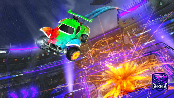 A Rocket League car design from TTVAsherLB1011