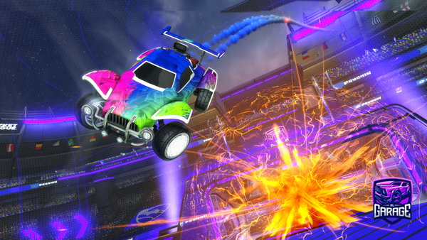 A Rocket League car design from Nn_Buli12