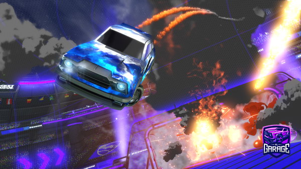 A Rocket League car design from ziad-alsaad13