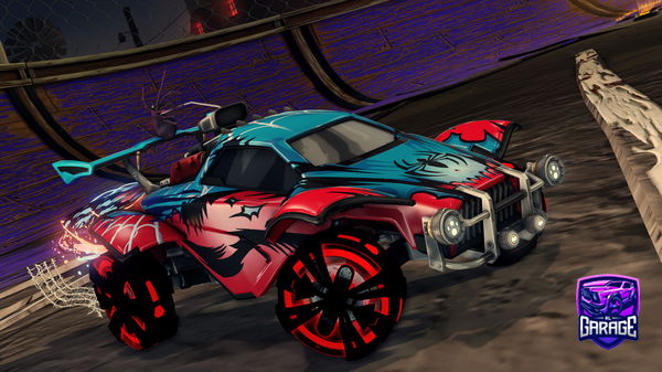 A Rocket League car design from ItsGiuze