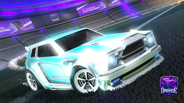 A Rocket League car design from KingJiji10