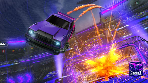 A Rocket League car design from bentsgreen