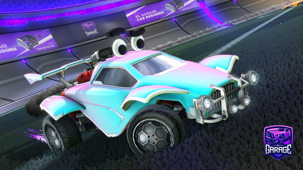 A Rocket League car design from cryspzz