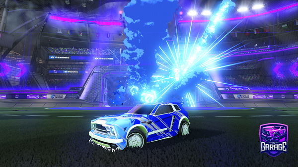 A Rocket League car design from HockeyGar27