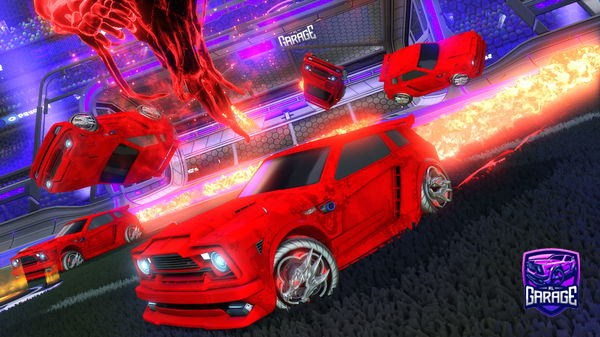 A Rocket League car design from Kot-7-q