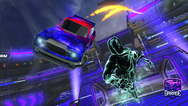 A Rocket League car design from Legworld