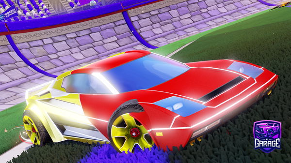 A Rocket League car design from RMX_EQUINOX