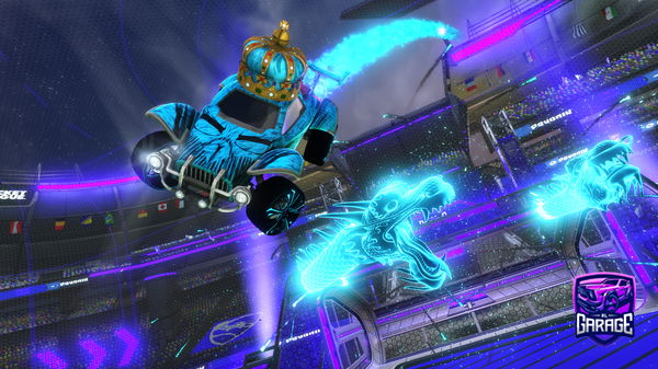 A Rocket League car design from CrispHydra83098