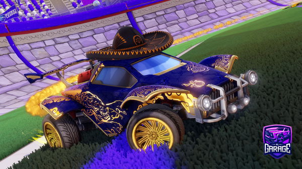 A Rocket League car design from DemitriTheThird