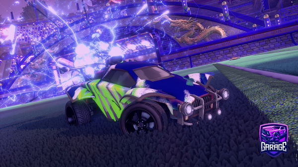 A Rocket League car design from sazerac